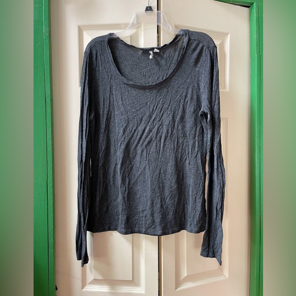 Cato Charcoal Long Sleeve Tee
